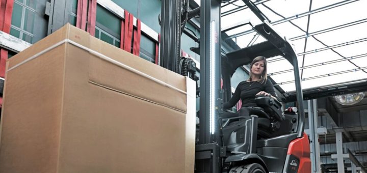 Gegengewichtsstapler ist ein kompaktes Raumwunder