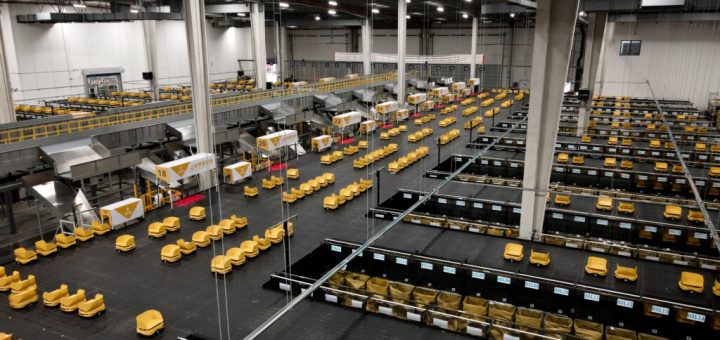 Sortierroboter erhöhen die Erfüllungskapazität