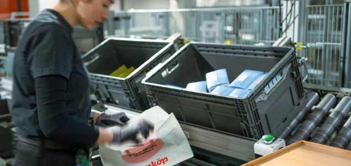 Omni-Channel-Automatisiertes Lager