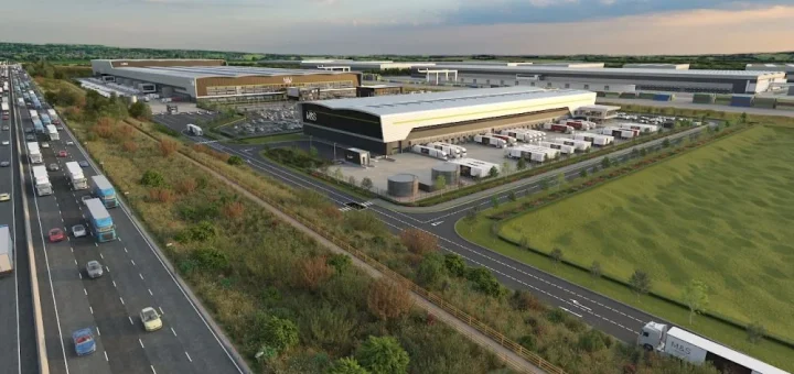 Nationale Vertriebszentrale für M&S bei DIRFT