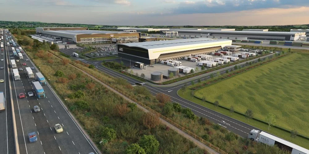 Nationale Vertriebszentrale für M&S bei DIRFT
