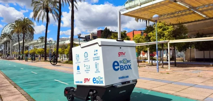 Neues autonomes Elektrofahrzeug für die urbane Lieferung