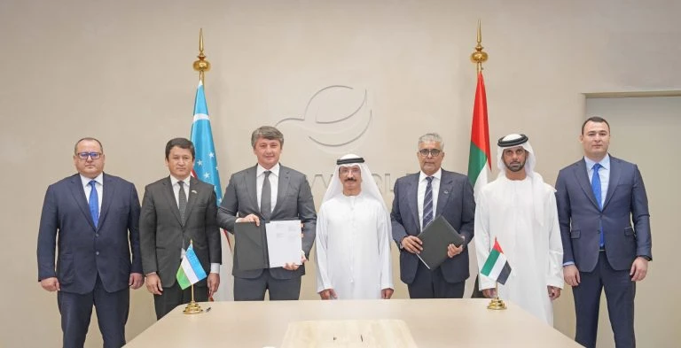 Investition in das Multimodale Terminal Usbekistan