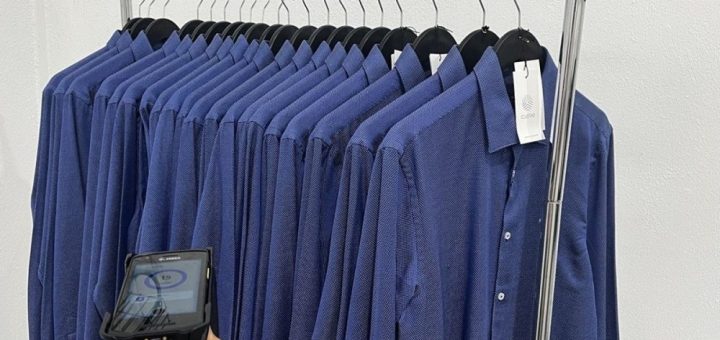 Weltweiter Fluss mit RFID