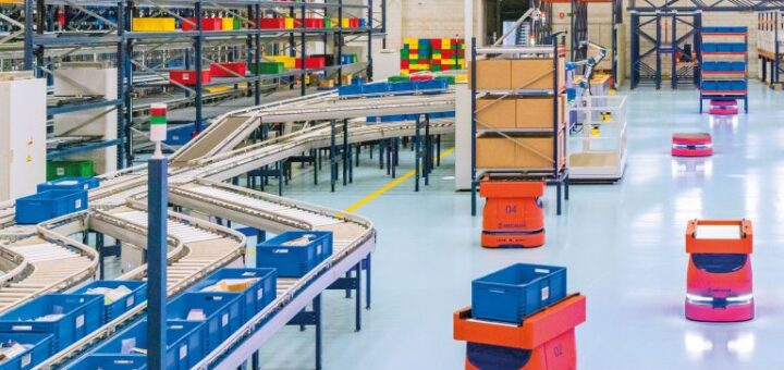 KI-gesteuerte Lagerhausinnovation