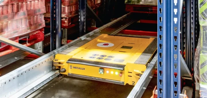 Pallet Shuttle verwandelt die Lagerhaltung von Coca-Cola HBC