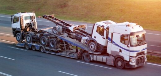Jenseits der Autobahn: Schwerlastlogistik