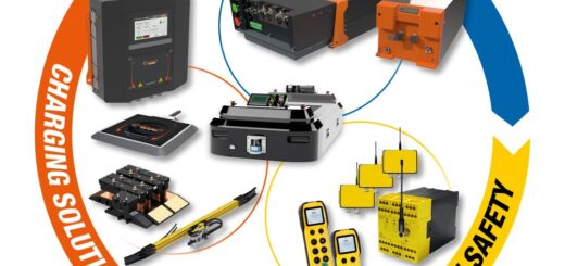 Induktive & leitfähige AGV-Batterieladung