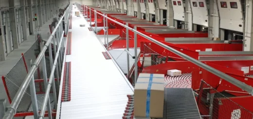 Automatisiertes neues DC für südafrikanische Kurierdienste