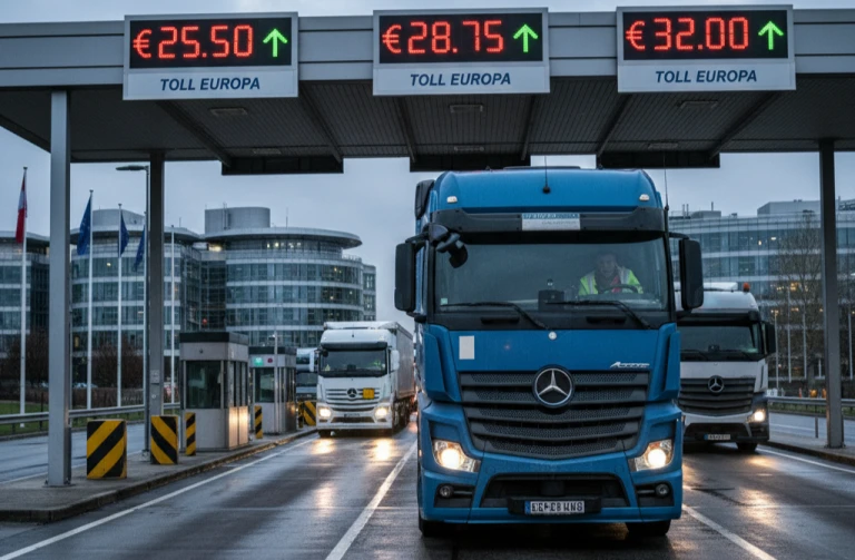 Wie Mautgebühren die Preise im Straßenverkehr in Europa beeinflussen