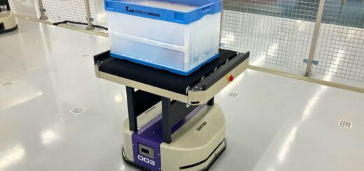 Sortier-Transfer-Roboter auf der LogiMAT