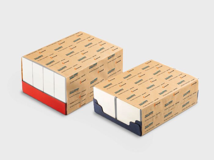 Neue Hülle für Transportverpackung