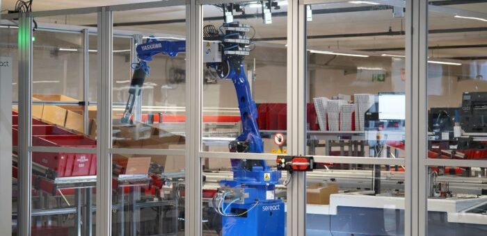 Auftragsauswahl mit intelligenter Robotik