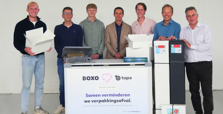 Topa und Boxo machen Mehrwegverpackungen zu einem vernetzten Logistiksystem