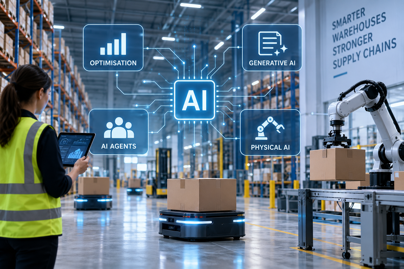 KI verbindet Lagerplanung mit autonomer Ausführung