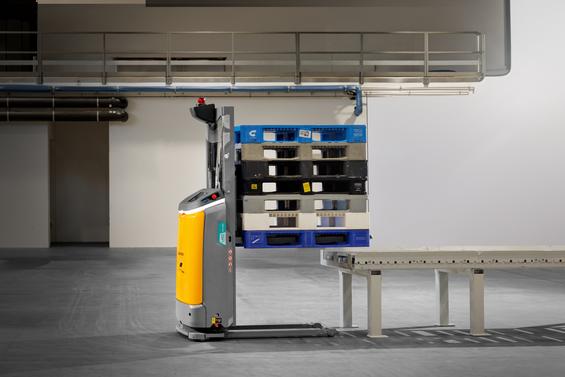 EAC 212a als Plattform für skalierbare Palettenautomation