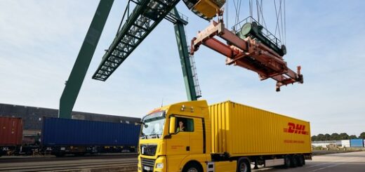 Elektro-RMG-Krane stärken die Intermodalfähigkeit von Baltic Hub