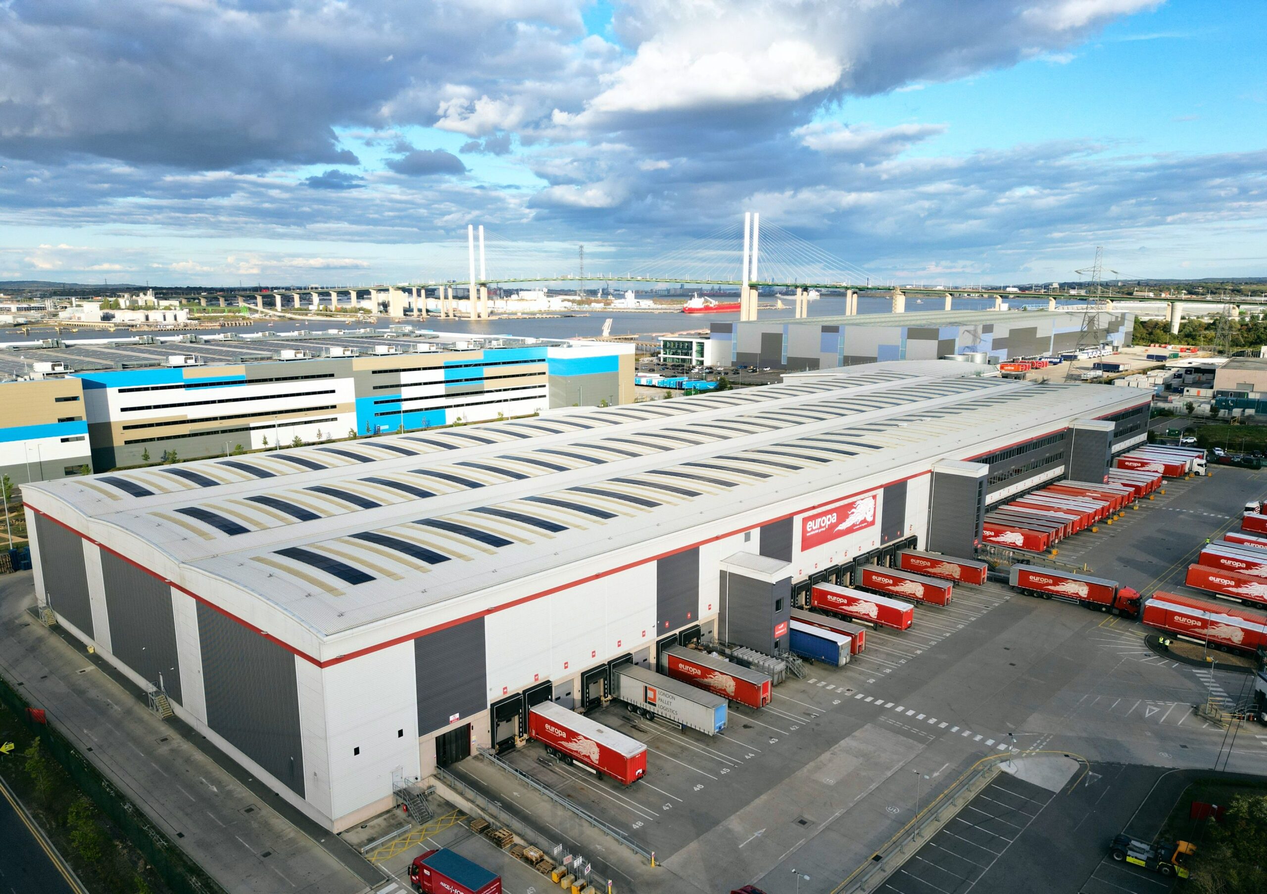 Solardach macht Logistikstandort widerstandsfähiger